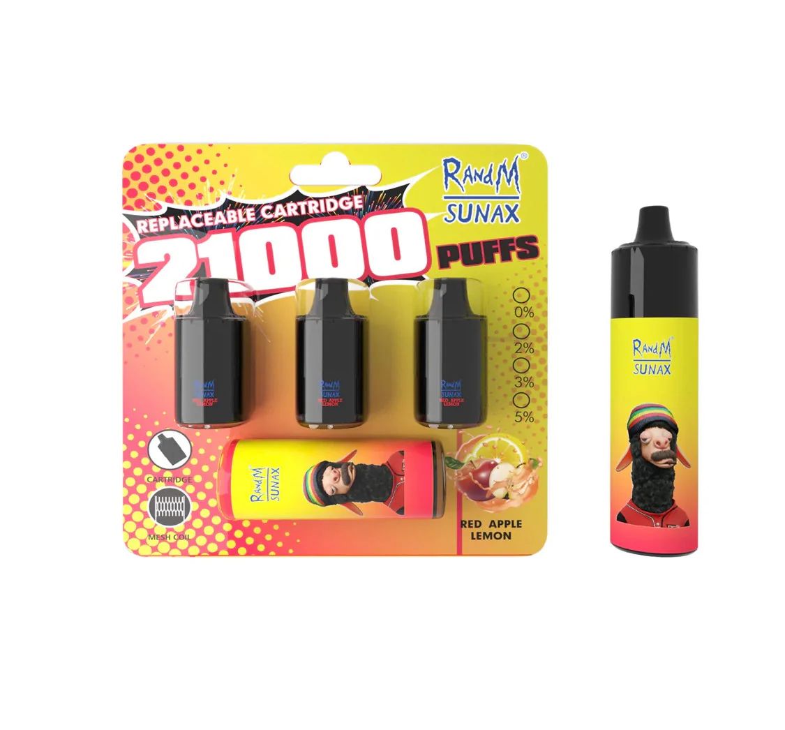 RandM Sunax 21000: De Nieuwe Generatie Wegwerp-Vape die Roken Achter zich Laat