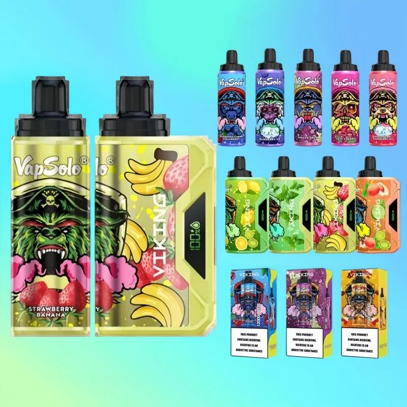 VapSolo Viking 12000 – Dispozitivul Premium de Vaping cu Performanță și Stil Incomparabil